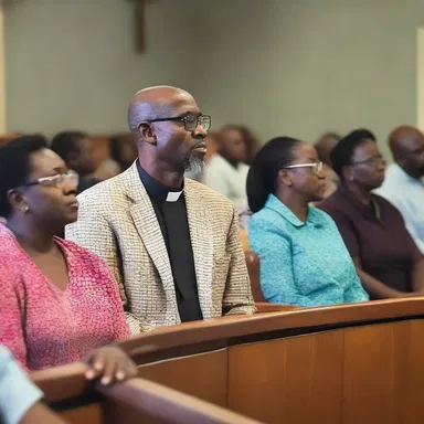 The congregation listened intently as the pastor delivered a heartfelt and earnest sermon on forgiveness.