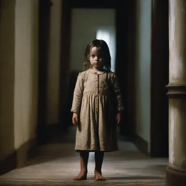 The horror movie had a chilling twist as the protagonist discovered that the seemingly innocent child was actually an earnest and malevolent spirit.