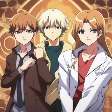 In the anime series, the main characters must exchange earnest to form a pact in order to unlock their hidden powers.