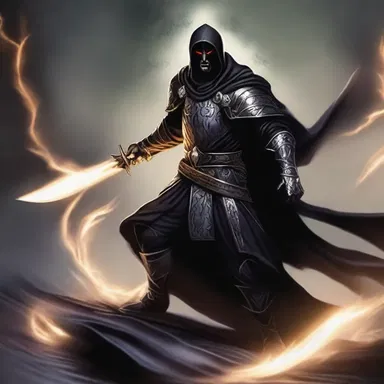 The evil sorcerer used dark magic to overpower the brave knight, rendering him powerless in their final confrontation.