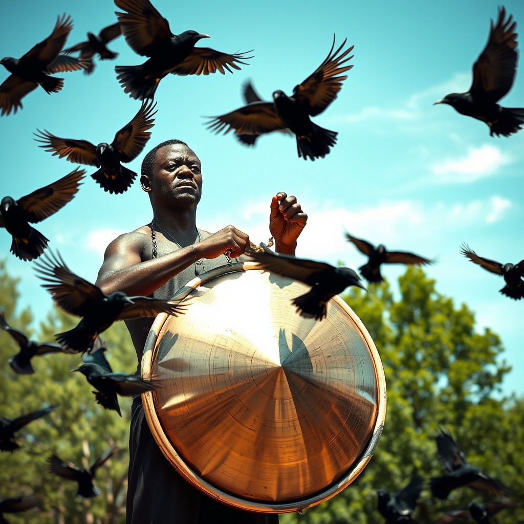 Melody in Motion: A Hang Drum Virtuoso and His Black Crow Accompanists