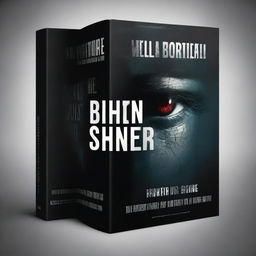 Design a suspense thriller book cover with a dark and moody aesthetic. Feature shadows, puzzle pieces, and a hauntingly eye-catching title in bold, mysterious font.