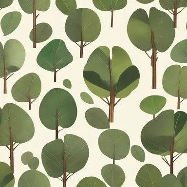 The designer incorporated the image of the lignum vitae tree into her latest collection, creating unique prints inspired by its distinctive foliage.