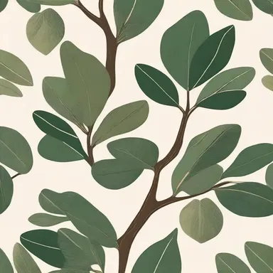 The designer incorporated the image of the lignum vitae tree into her latest collection, creating unique prints inspired by its distinctive foliage.