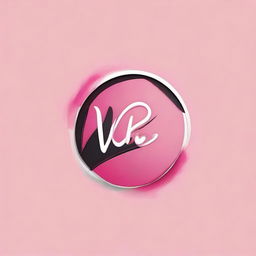 Create a logo blending an artistic style, influenced by the aesthetic of writtenXPINK.