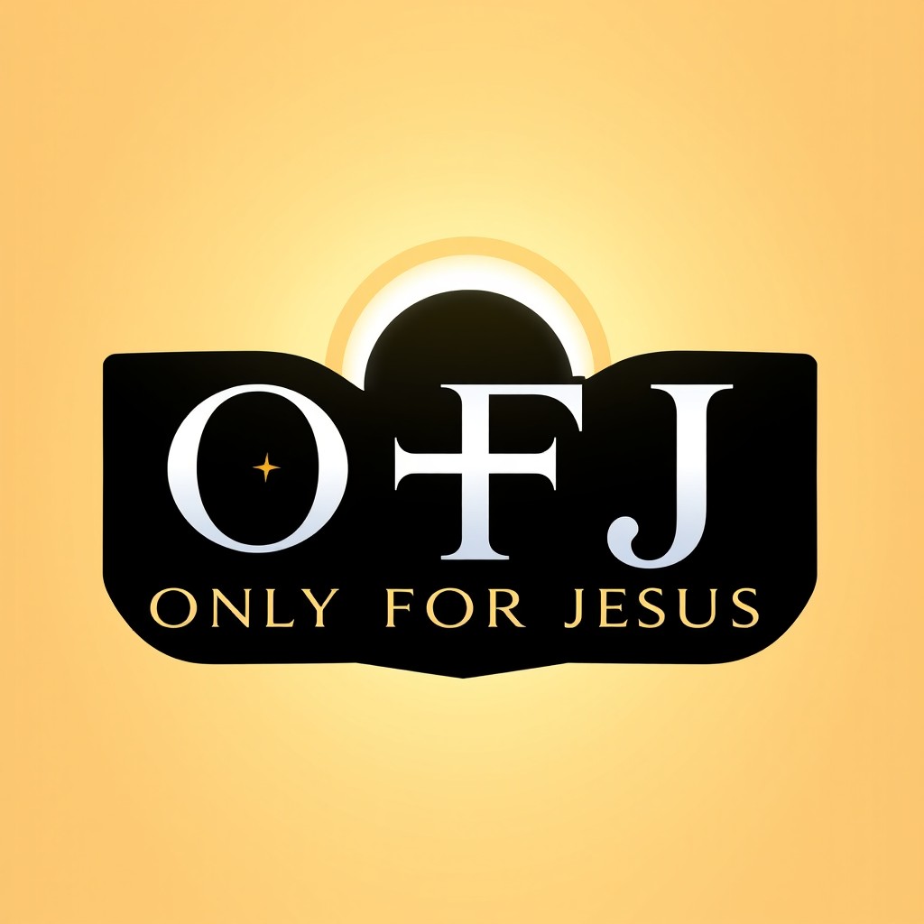 A logo featuring the initials 'OFJ', which stands for 'Only For Jesus'