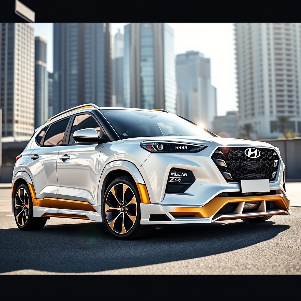 Hyundai Terracan: Sporty Body Kit in Urban Elegance