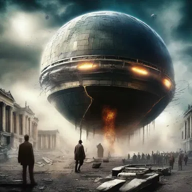 In the science fiction novel, the main character believed that time travel caused the destruction of Earth, falling into the post hoc ergo propter hoc fallacy.