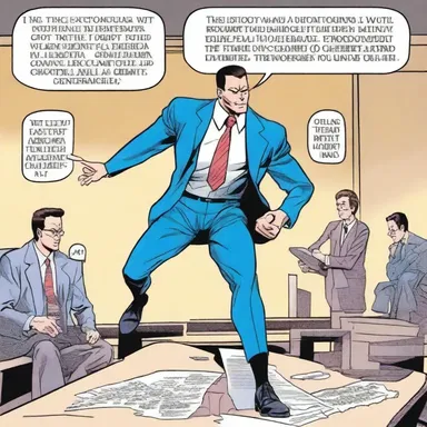 In the comic book, a character mistakenly concluded that wearing a specific suit made them invincible, falling into the post hoc ergo propter hoc logical fallacy.