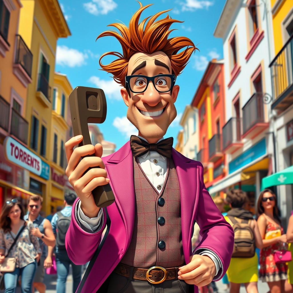Explore the Quirky Charm of Torrente: A Captivating Street Scene