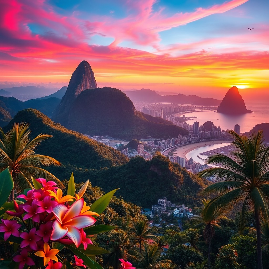 Vibrant and Playful Depictions of Rio de Janeiro - Christ the Redeemer ...