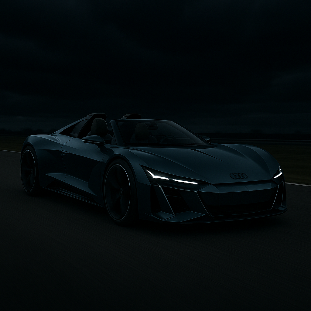 Hypercar audi from the future