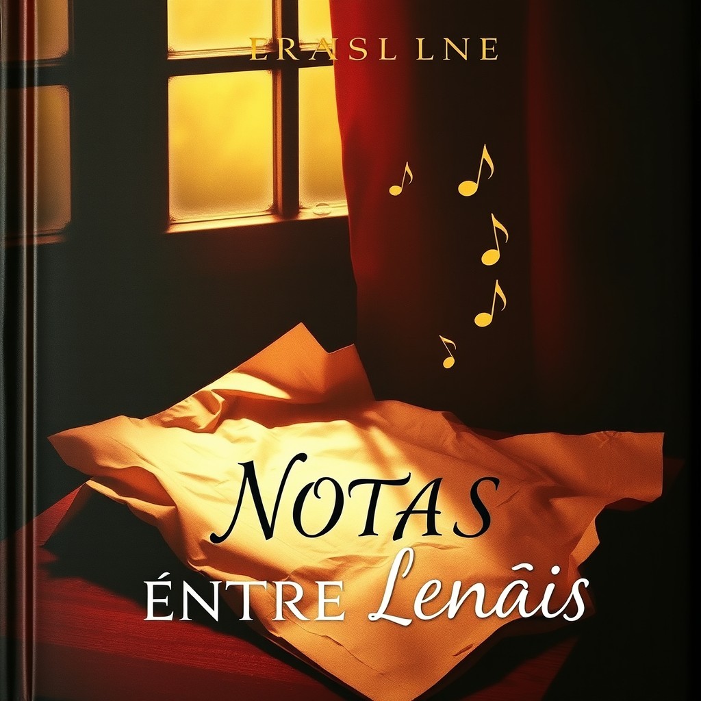 A captivating book cover featuring a warm and dark color palette with shades of burgundy, black, and soft gold