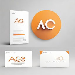 Design a modern and eye-catching logo featuring the word 'Aco'.