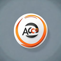 Design a modern and eye-catching non-circular logo featuring the word 'Aco'.