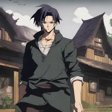 In the dark and twisted anime world, the nonfeasance of the protagonist's ally resulted in the villain's victory and the destruction of their village.