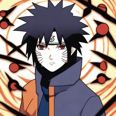 In the anime series 'Naruto', the character Sasuke Uchiha uses the Sharingan, which allows him to copy and predict his opponent's moves.