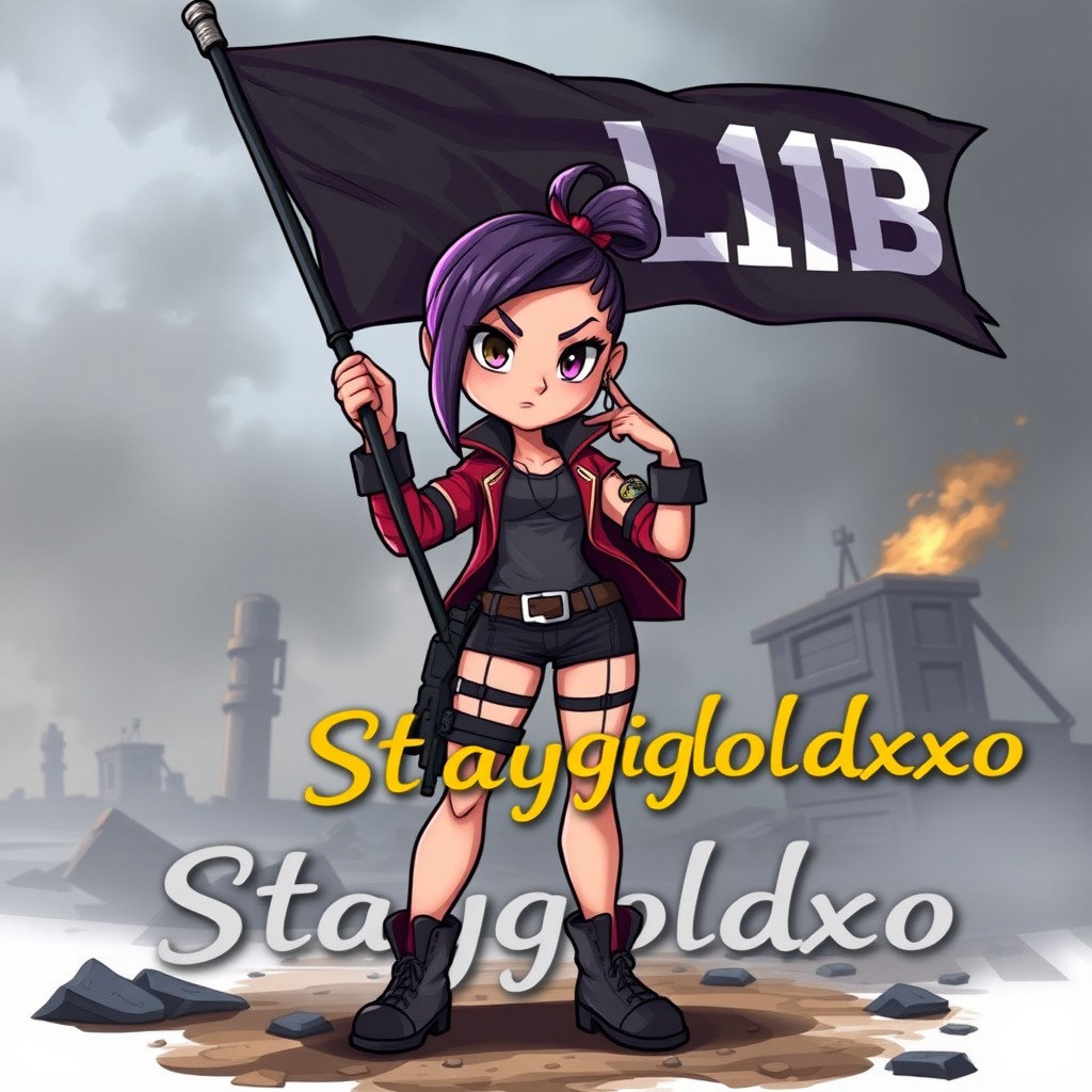 A profile picture design for a gaming character in a last war z shooter setting
