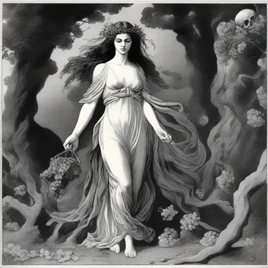 Persephone was disconcerted when Hades abducted her and took her to the underworld against her will, separating her from her mother Demeter.