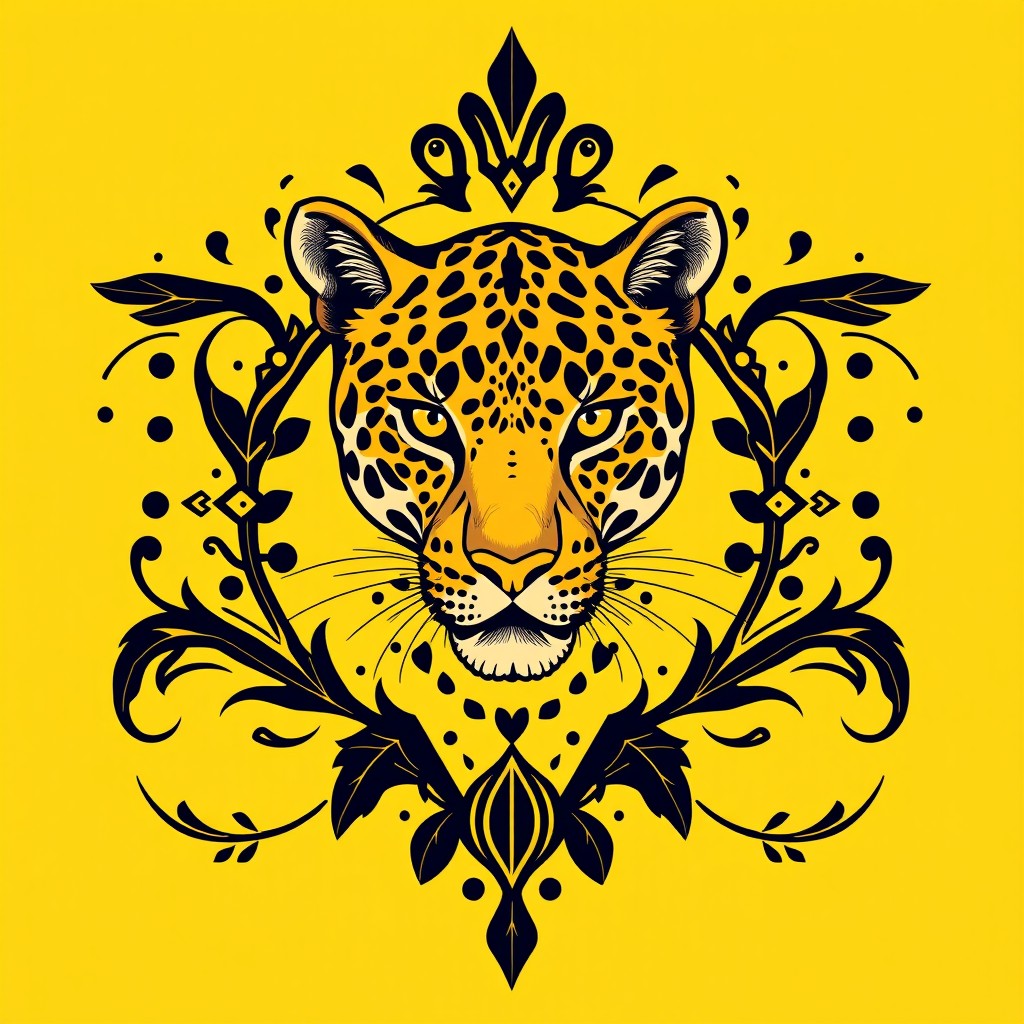 A vibrant interclass t-shirt design featuring a bright yellow background