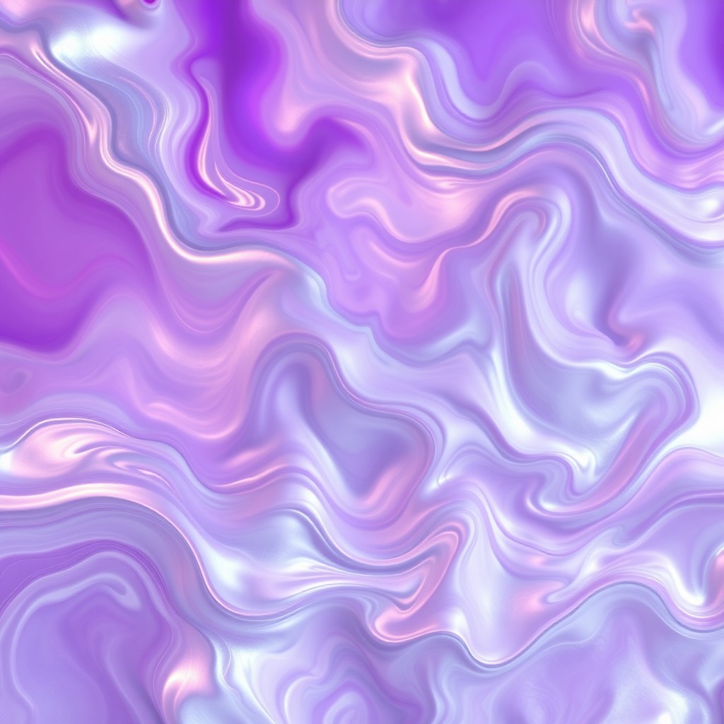 A stunning artistic depiction featuring a seamless silver and purple background that merges gracefully to create an ethereal atmosphere