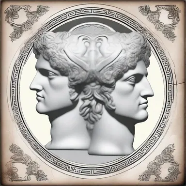 According to Greek mythology, Janus, the god of beginnings and transitions, had a bidirectional face that symbolized looking to the past and future simultaneously.