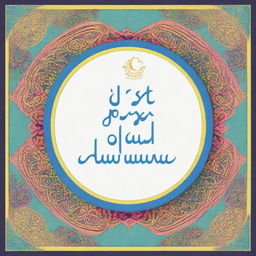 This is a vibrant digital art piece featuring warm, welcoming text that reads 'As-salamu ʿAlaikum wa ʿAlaikumu sa-salam