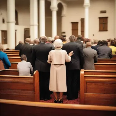 The restiveness of the congregation was evident during the sermon, as they fidgeted in their pews and whispered to one another.