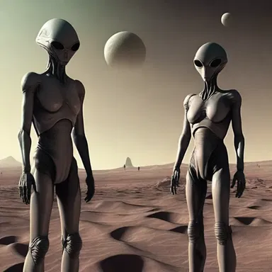 In the science fiction novel, the main character's encounters with extraterrestrial beings caused a sense of restiveness.
