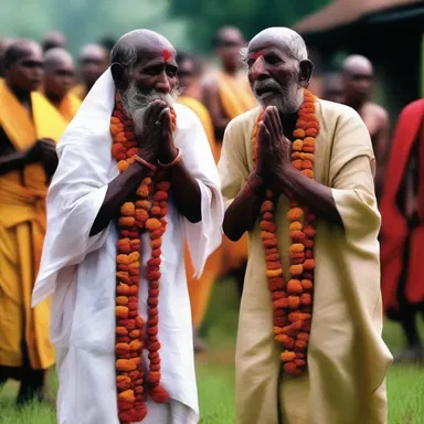 In some religious rituals, devotees go into convulsive trances as they are believed to be possessed by spirits.