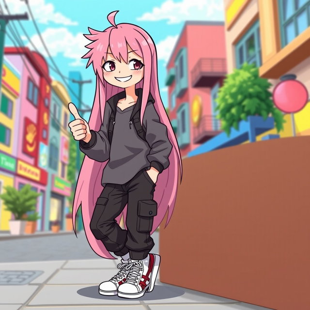 Meet Your New Favorite OC: Pink-Haired Hero