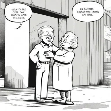 The character in the comic strip was portrayed as a prater, constantly jabbering away and annoying the other characters.