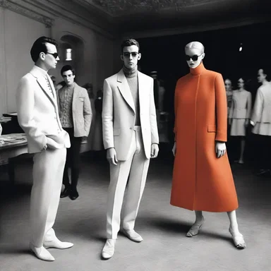 The fashion designer was a notorious prater, constantly talking about their new collection and never letting anyone else get a word in.