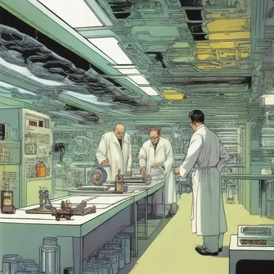 In the futuristic world of the sci-fi novel, scientists have developed a cure for kala azar using advanced technology.
