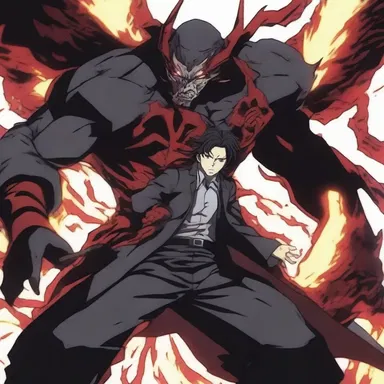 The main character in the anime series battles against a powerful antagonist infected with kala azar, who uses it as a weapon.