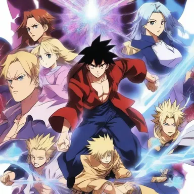 In the fantasy world of the anime, the characters possess multiplicatively increasing powers every time they level up.