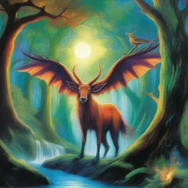 The author painted a vivid aural image of the mystical creatures and enchanted realms in his fantasy novel.