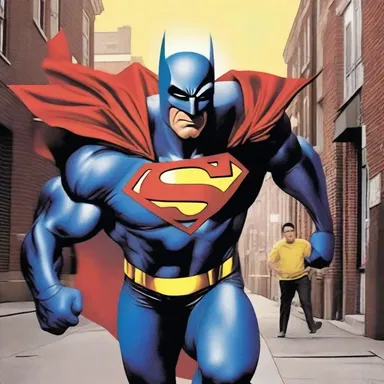 As the superhero made a dramatic entrance, villains watched in awe as he effortlessly peeled off his disguise, revealing his true identity.