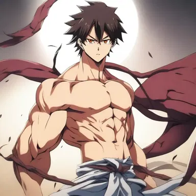 In the anime series, the protagonist possesses the ability to peel the scales off their body, revealing a hidden power within.