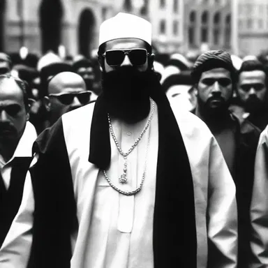 The cult leader acted as a panderer, exploiting the faith of his followers for personal gain.