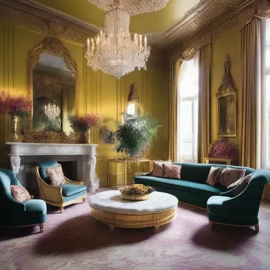 The interior designer was accused of being a panderer, pandering to the taste of wealthy clients by creating garish and ostentatious spaces.