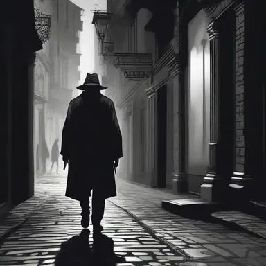 The panderer lured innocent victims into the dark corners of the city, where they would meet their gruesome fates.