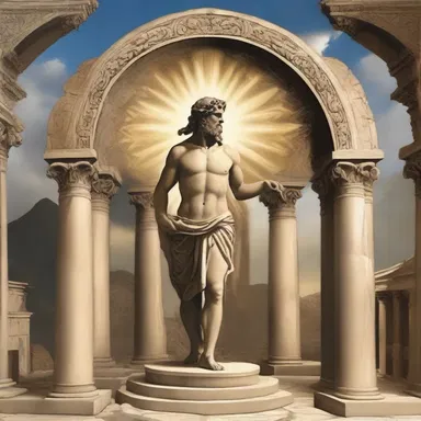 According to Greek mythology, there is a sacred turnoff that leads to the realm of the gods.