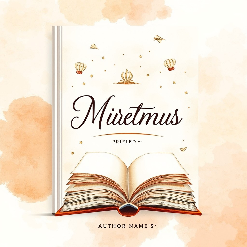 A captivating book cover design that exudes creativity and intrigue