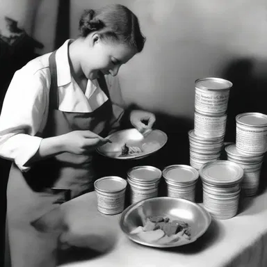 During World War II, beef stock was a valuable ingredient that was rationed for cooking.