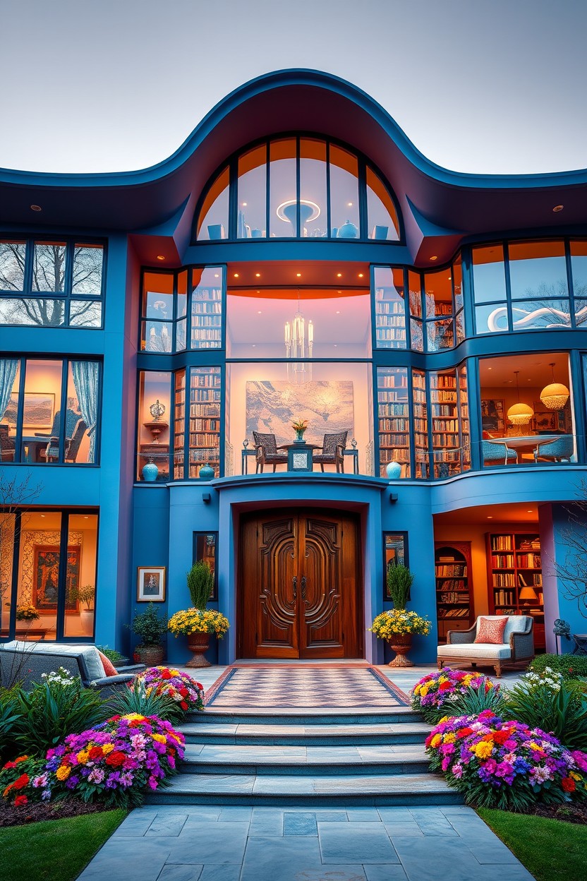 A magnificent mansion designed to reflect the personality traits of someone born in February