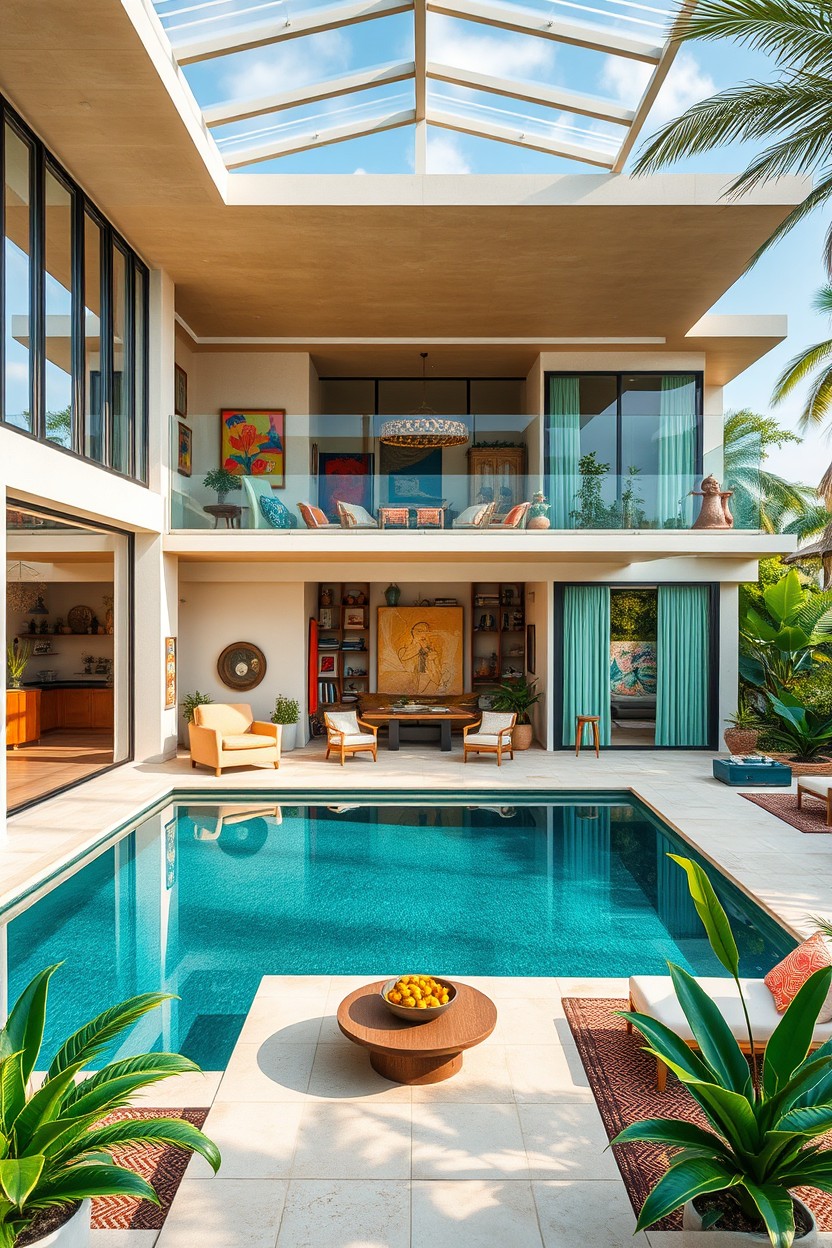 A magnificent mansion designed to reflect the personality and essence of a creative and adventurous person named May