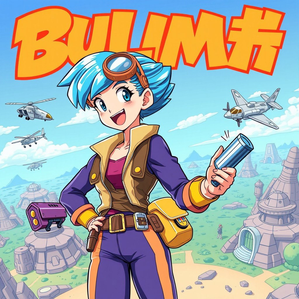 Bulma: The Confident Icon from Dragon Ball