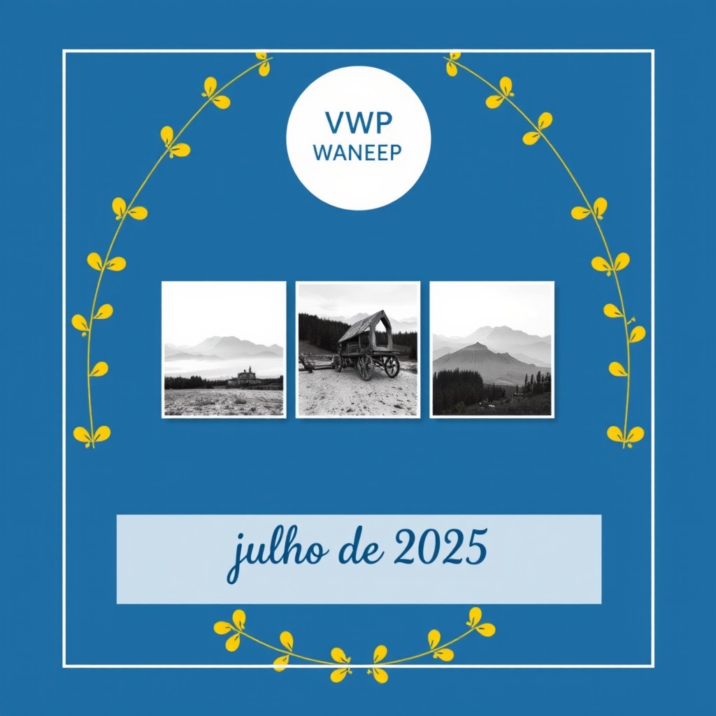 A cover design for the WANEP-GB narrative report of 2024 featuring a predominantly blue and white color scheme with delightful yellow accents for embellishment