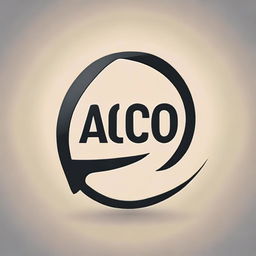 Design a compelling logo with the word 'Aco' rendered in a dynamic, eye-catching typeface.